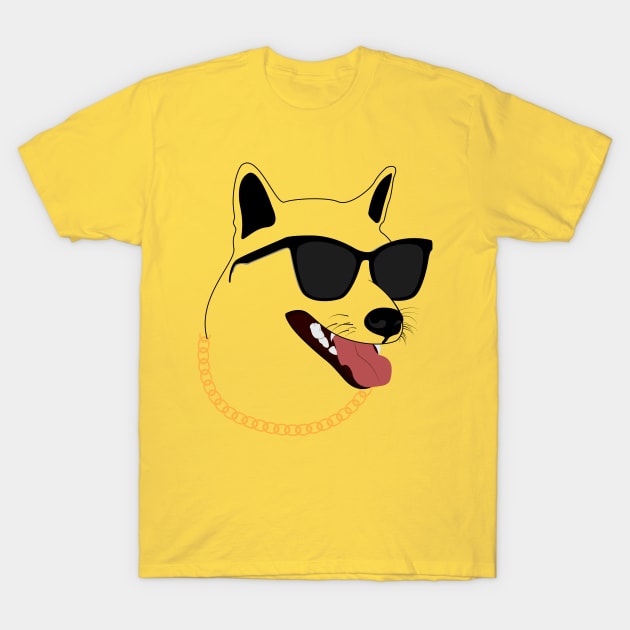 dog with sunglass T-Shirt by Express Yourself everyday